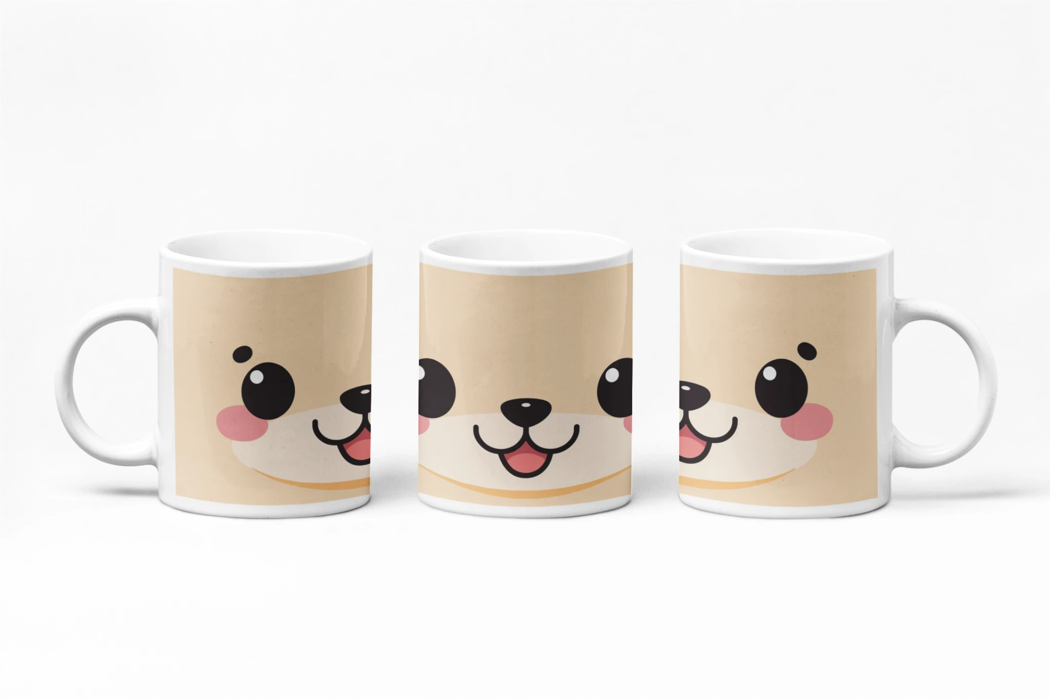 Cute Smiling Puppy Face