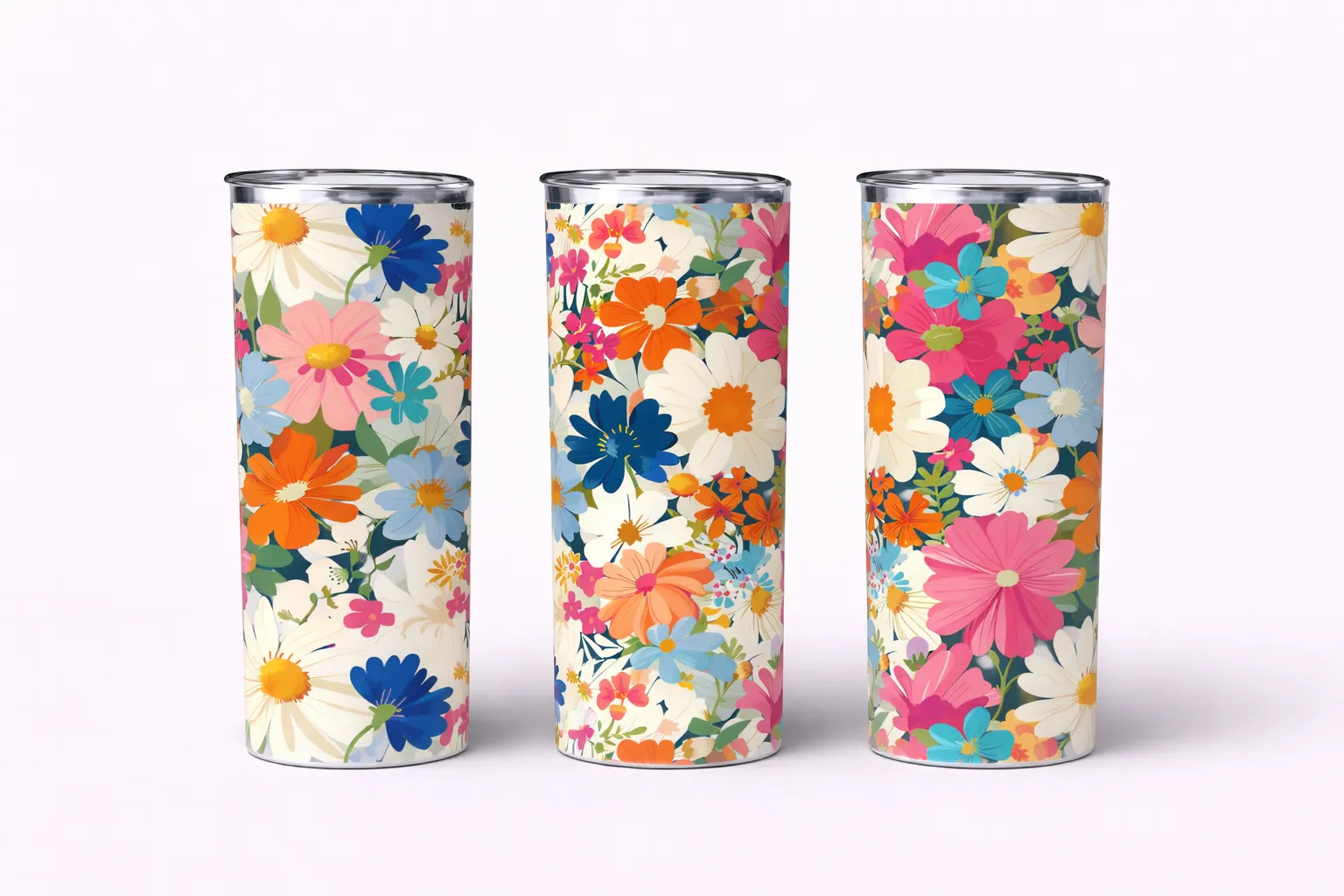 Bright Floral Garden