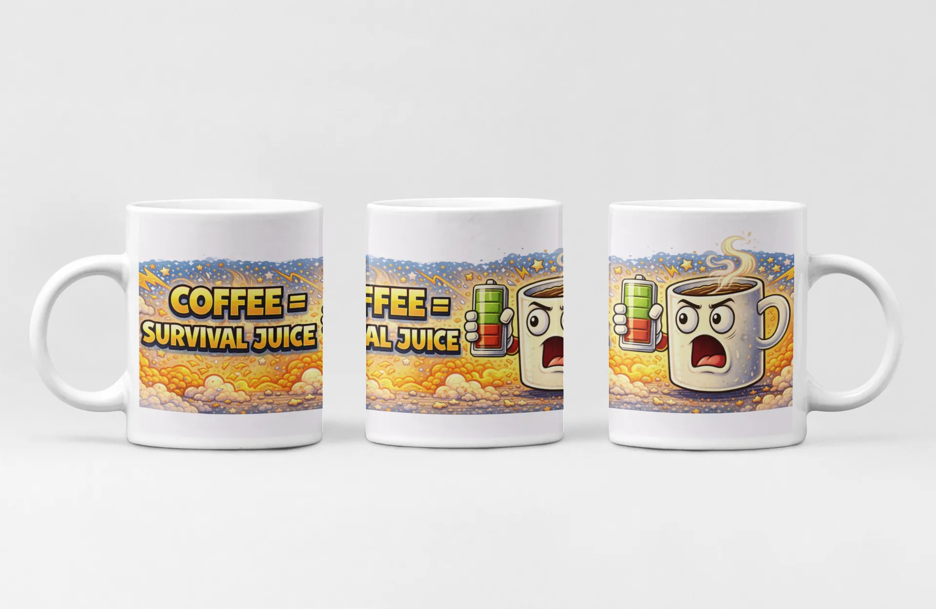 Coffee = Survival Juice