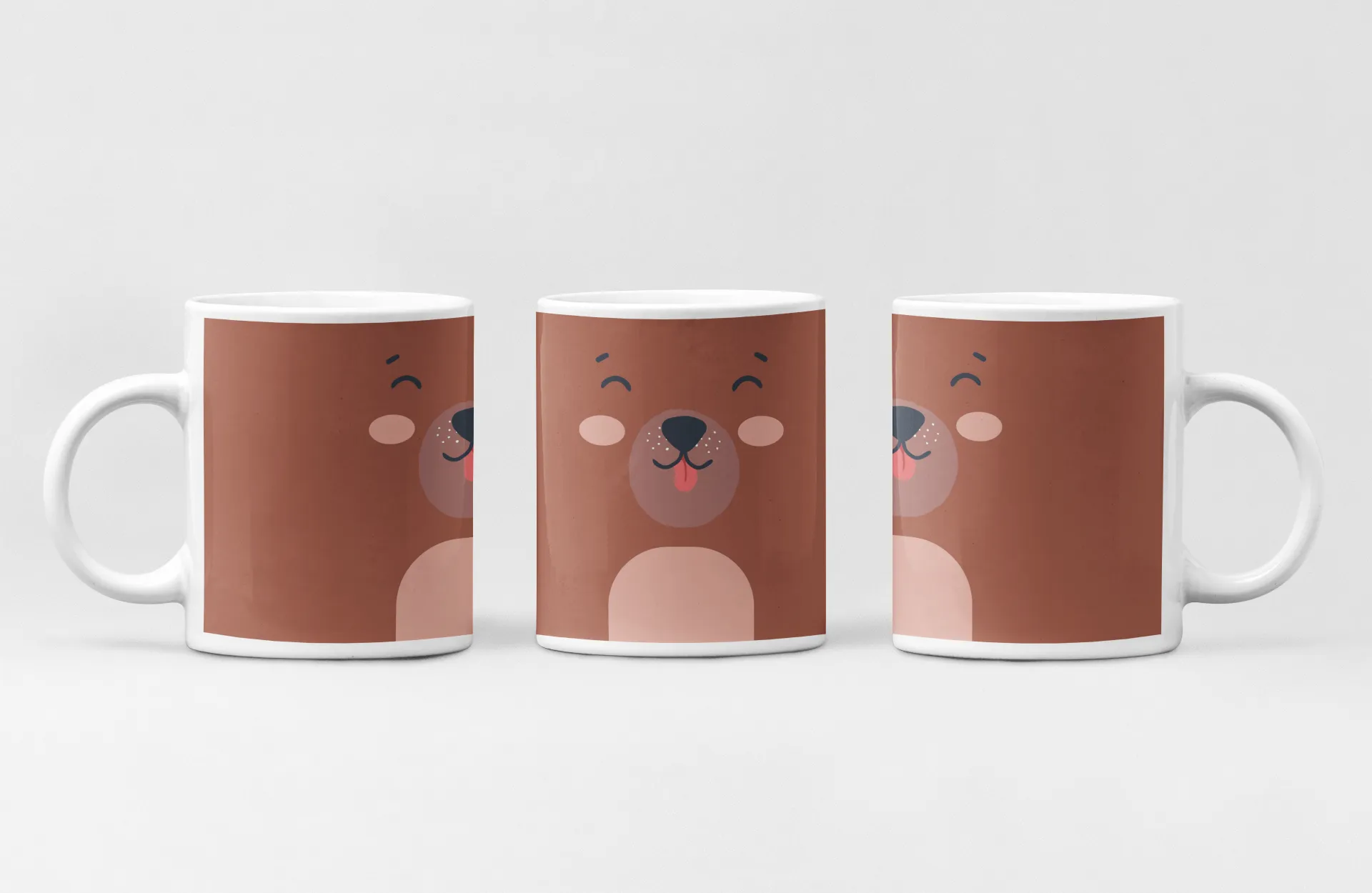 Cute Puppy Face Pattern