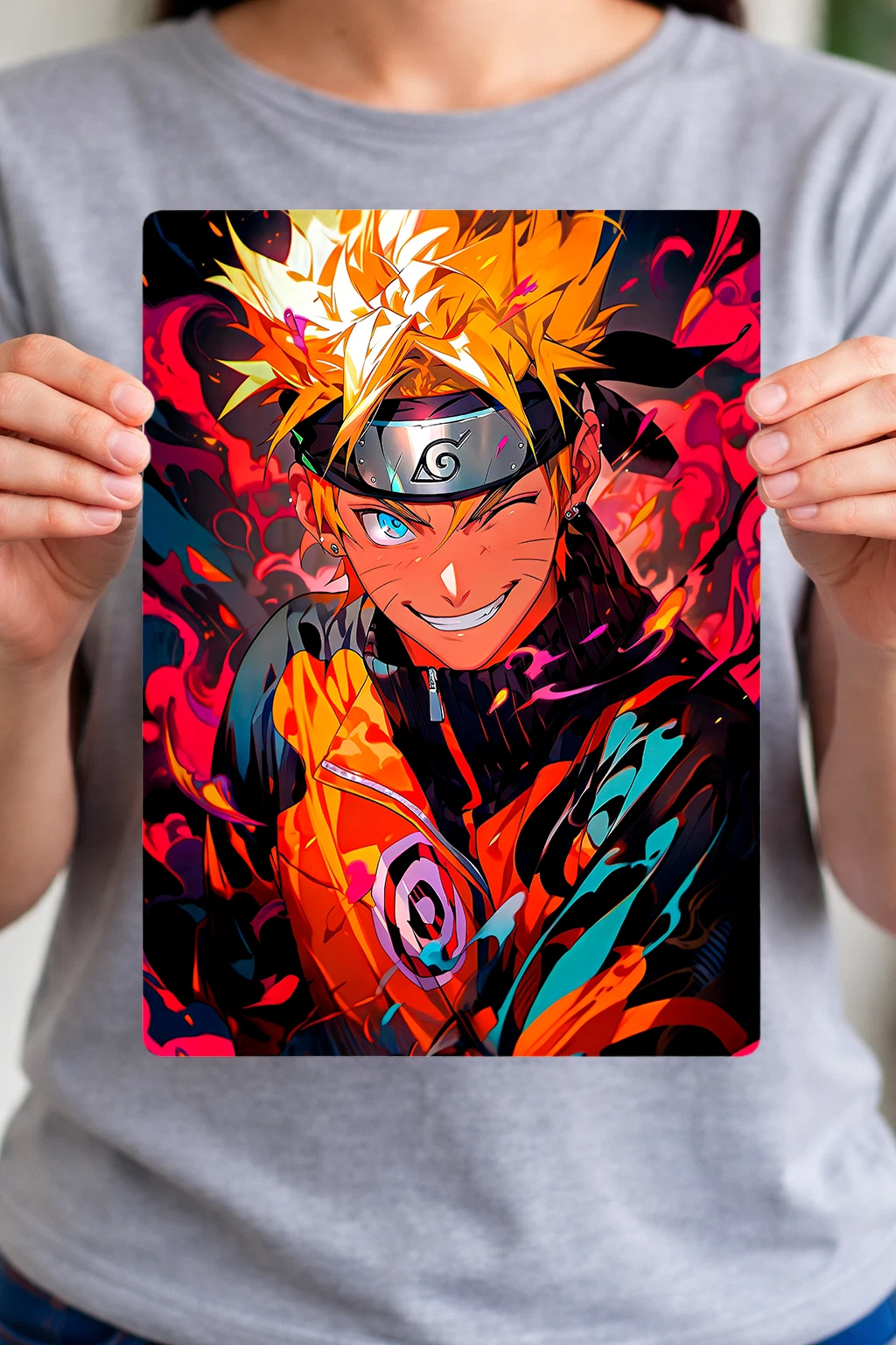 Naruto Aluminium Poster – Anime Metal Wall Art